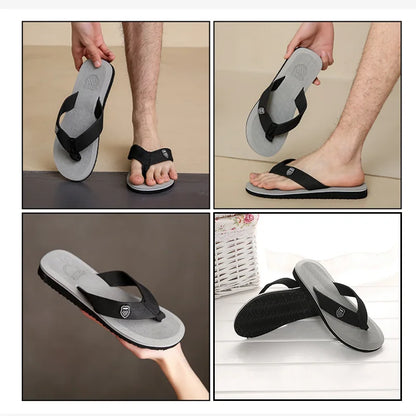 Men's Summer EVA Flip Flops Non-Slip Casual Slides