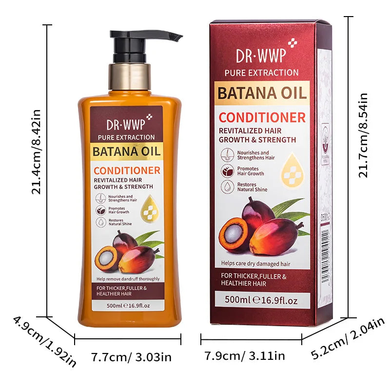 Batana Oil Shampoo & Conditioner Set (500ml)