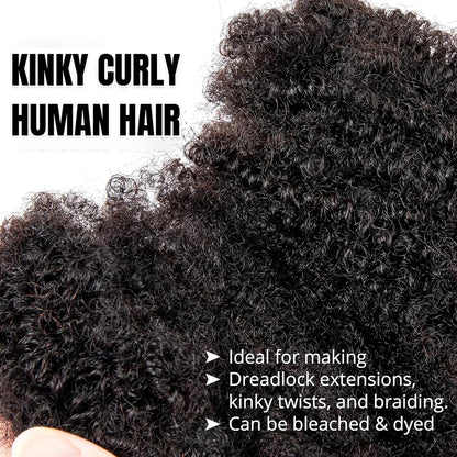 Afro Kinky Human Hair for Dreadlock Extensions