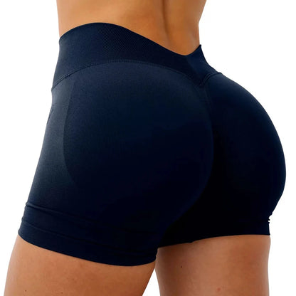 Seamless Yoga Shorts for Women Fitness Training