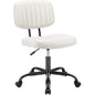 Height Adjustable PU Leather Office Desk Chair