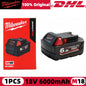 Milwaukee 12V 6.0Ah Rechargeable Battery for M12 Tools