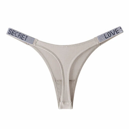 Low Waist G-String Panties for Women in Polyester