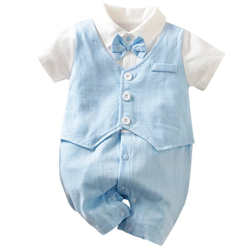 Cotton Baby Bodysuit Summer Short Sleeved Unisex