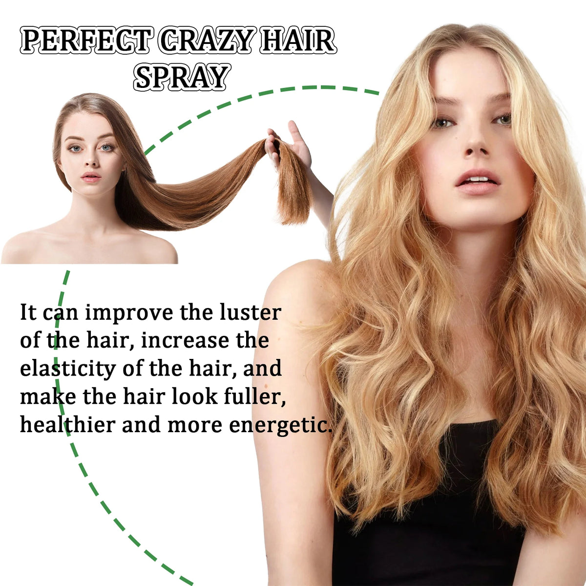 Eelhoe Hair Fluffy Styling Spray 100ML Nourishing Spray