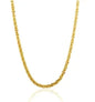 Vintage Textured Stainless Steel Necklace