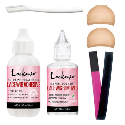 Waterproof Wig Glue and Remover Travel Size Set