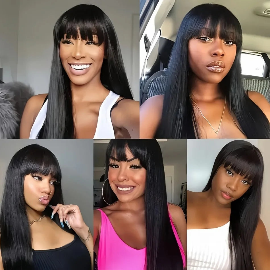 Bone Straight Human Hair Wig 30 Inch Brazilian Lace Wig