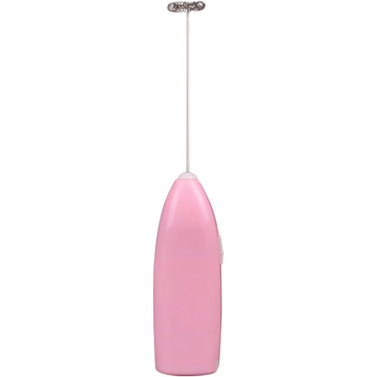 Mini Battery Powered Electric Egg Beater Stainless Steel