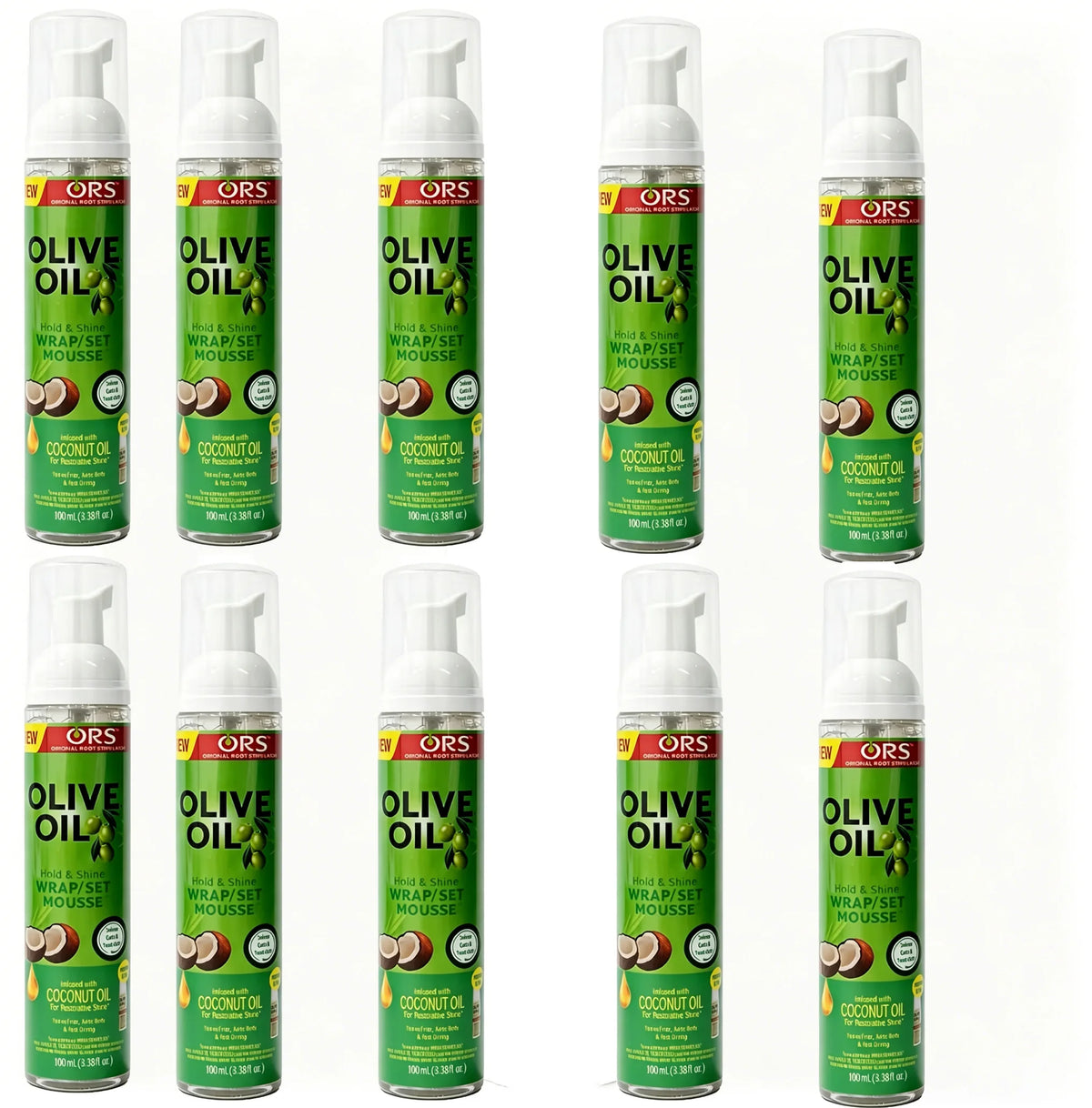 Curly Hair Mousse (207ml)-Strong Hold