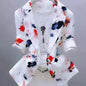 Women Printed Blazer Cardigan Short Jacket