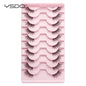 YSDO 5/10 Pairs Natural Soft Black Half Lashes