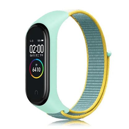 Nylon Adjustable Watchband for Xiaomi Mi Band 3 4 5 6 7
