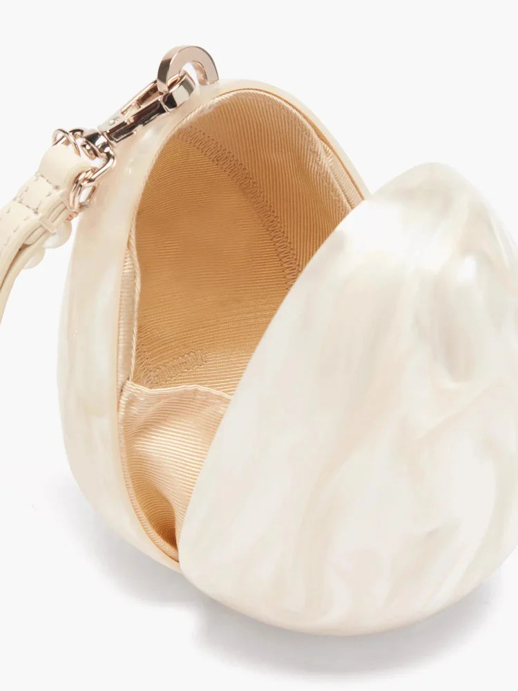 Mini Pearl Beaded Crossbody Handbag for Women