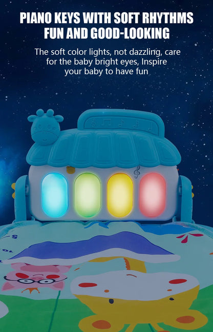 Baby Fitness Stand Music Play Gym Activity Toy