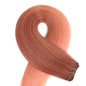 30 Inch Bone Straight Synthetic Hair Bundles Piano Blonde Ombre