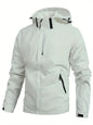 Men's Lightweight Waterproof Hooded Rain Jacket