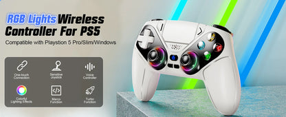 Wireless Gamepad for Playstation 5 with Turbo Function