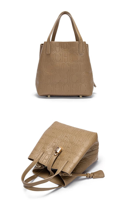 CHCH Women's Casual Tote Bag in PU Leather