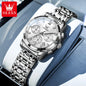 OLEVS 2858 Luxury Quartz Women Watch with Diamonds