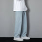 Men's Casual Straight Denim Jeans in Light Blue