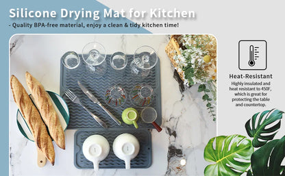 Extra Large Non Slip Silicone Drying Mat