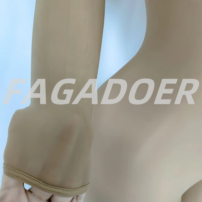 Sexy Mesh See Through Bodycon Jumpsuit for Women