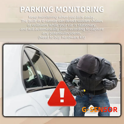 1080P Four-Channel Car DVR with Night Vision