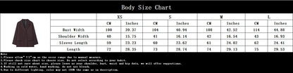 Elegant Double Breasted Blazer Coat for Women