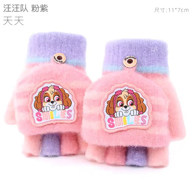 Paw Patrol Winter Gloves for Kids Unisex Polyester