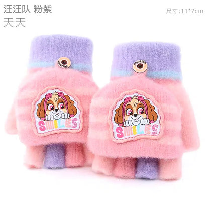 Paw Patrol Winter Gloves for Kids Unisex Polyester