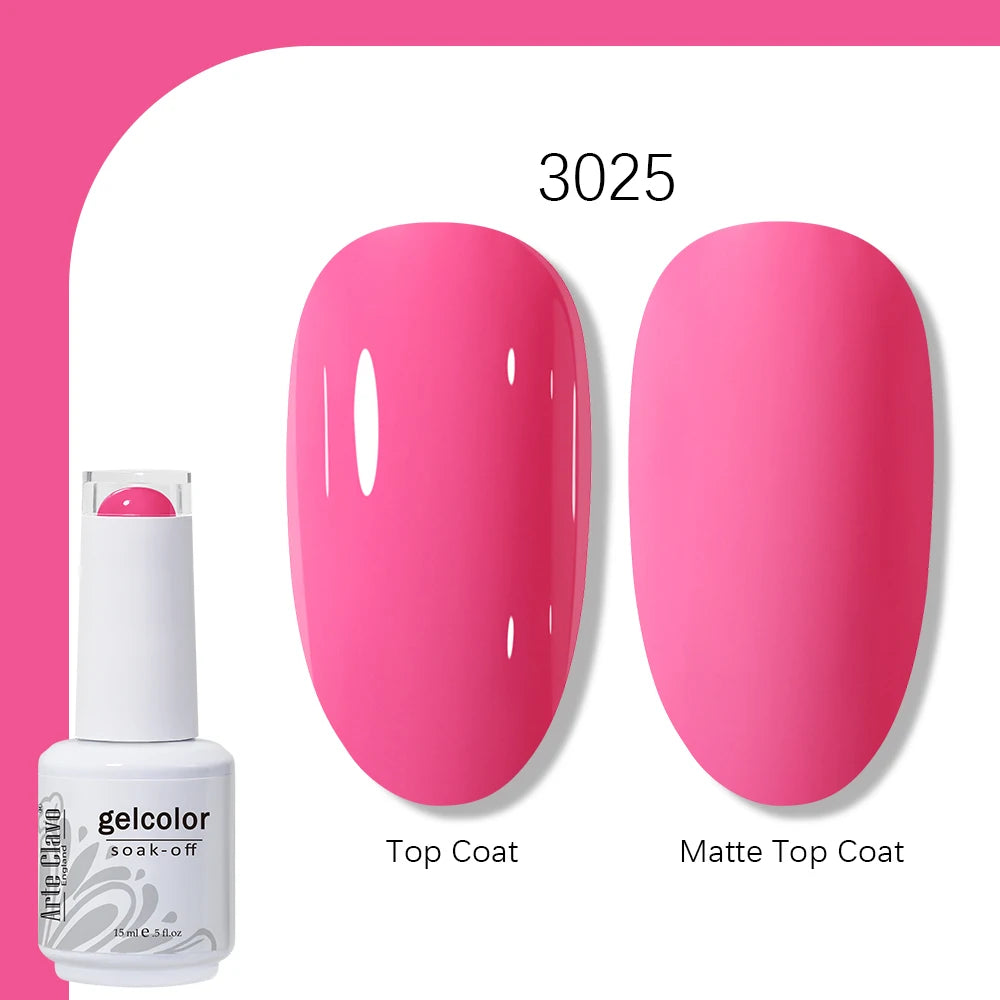 Arte Clavo 15ml UV Gel Nail Polish Summer Colors