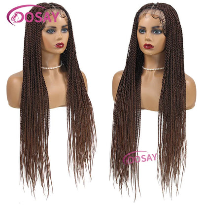 Twist Braided Lace Front Wig Synthetic Full Lace Wig