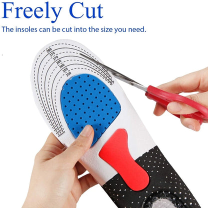 Memory Foam Sports Insoles with Arch Support