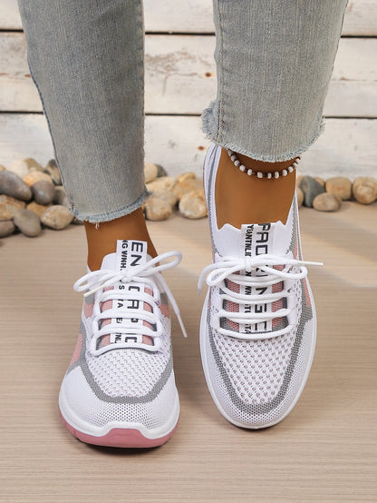 Women's Double-Color Canvas Work Sneakers