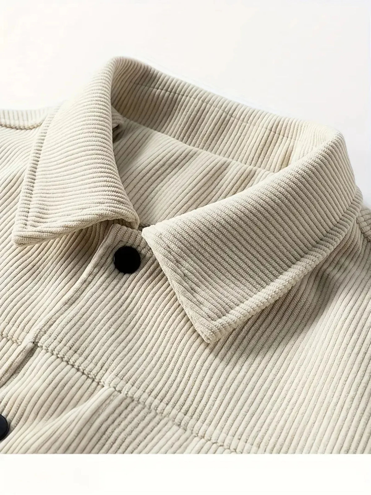 Autumn Corduroy Jacket for Men in Casual Style