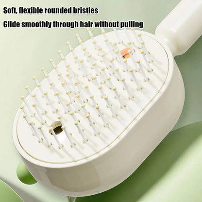 Electric Steam Hair Brush with USB-C Charging