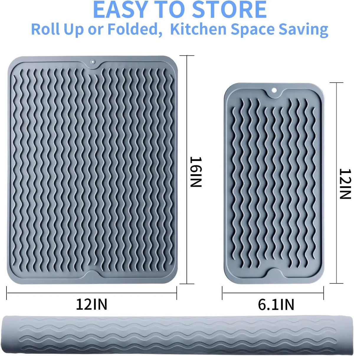 Extra Large Non Slip Silicone Drying Mat