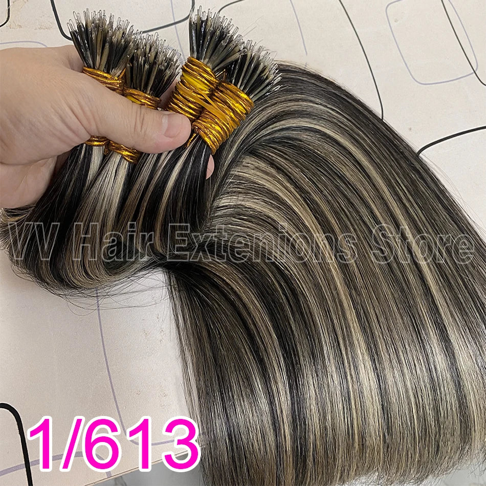 Micro Ring Ombre Human Hair Extensions 18-30 Inches