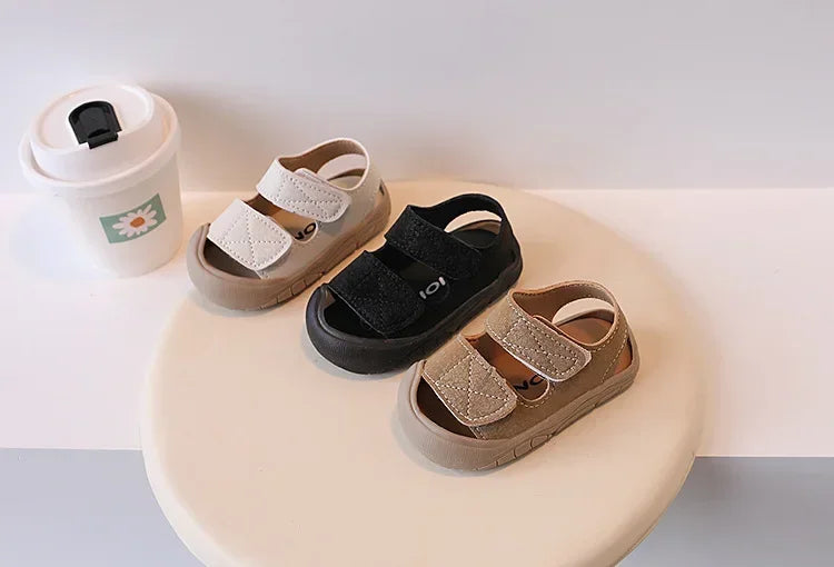 Baby Sandals for Boys Ages 1-3 Soft Bottom Breathable