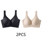 Women's Seamless Wire-Free Bra, Thin Style, Large Size