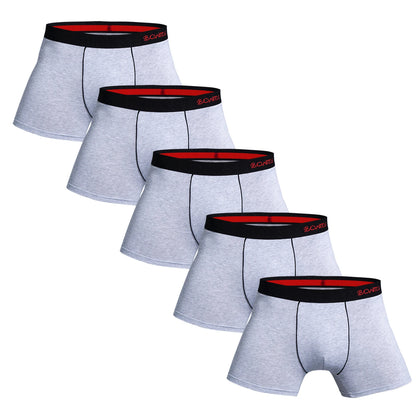 Men's Cotton Boxer Shorts Underwear Set