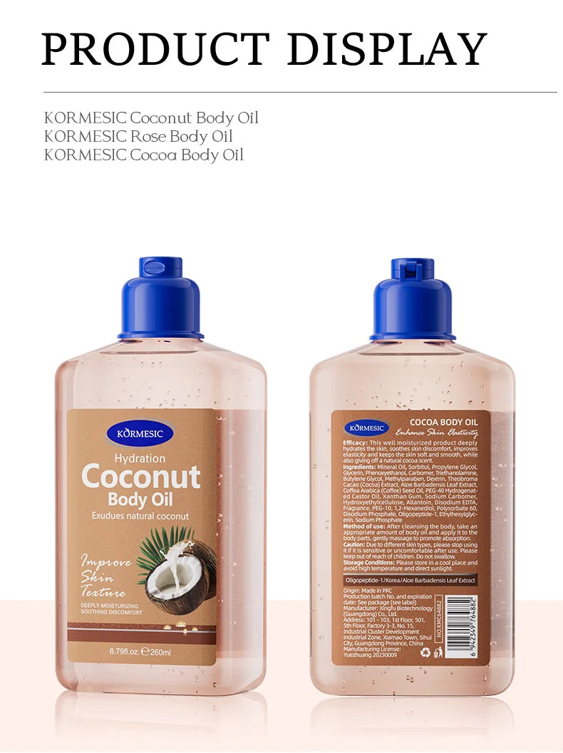 Coconut Nourishing Body Oil