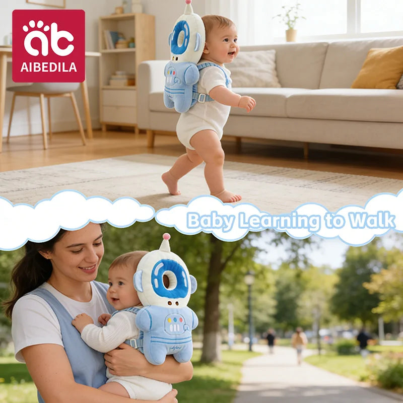 AIBEDILA Baby Anti-Fall Head Back Protector Pillow