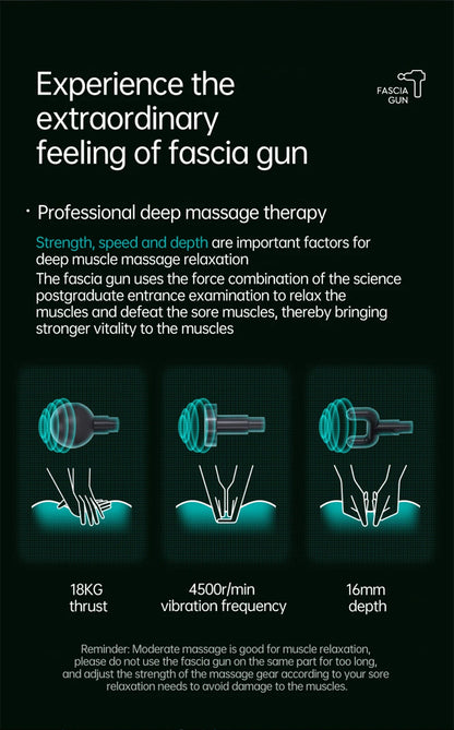 Professional Massage Gun -Neck & Back Relief