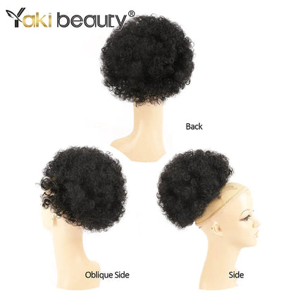 Afro Puff Drawstring Ponytail Synthetic Hair Extension