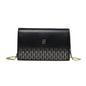 CH Women PU Leather Crossbody Bag with Metal Chain