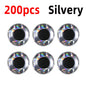 200pcs 3D Holographic Fish Eyes for Saltwater Fishing