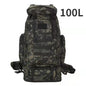 80L Tactical Mountaineering Backpack for Hiking Camping