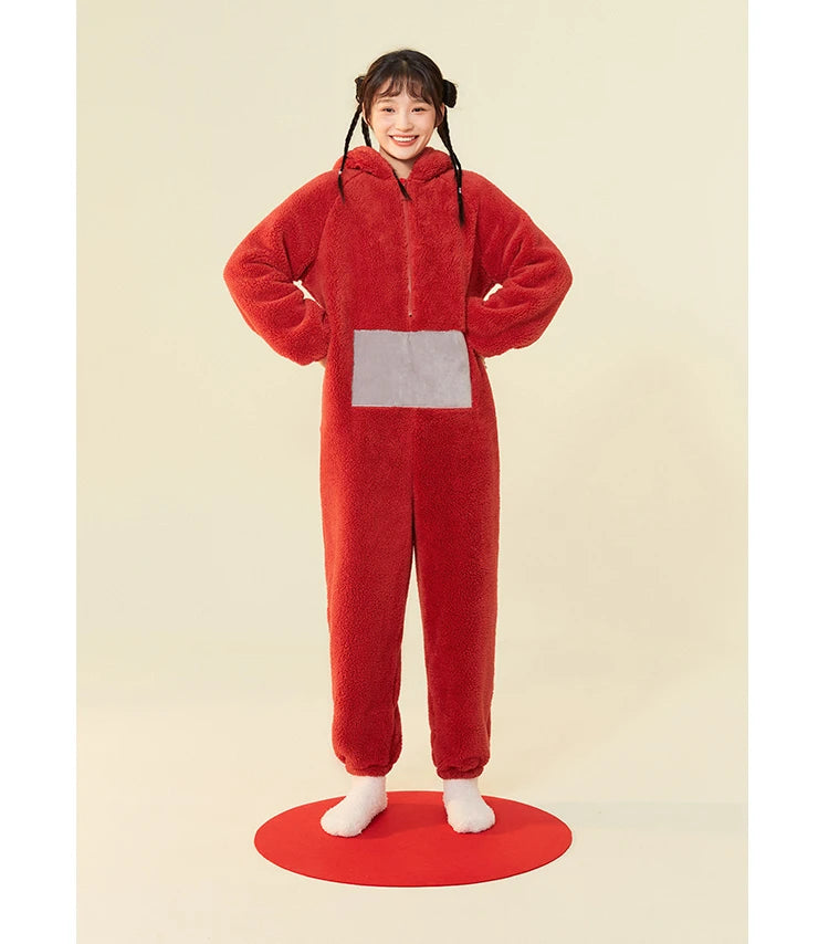 Soft Cotton Polyester Long Sleeve Onesies Pajamas
